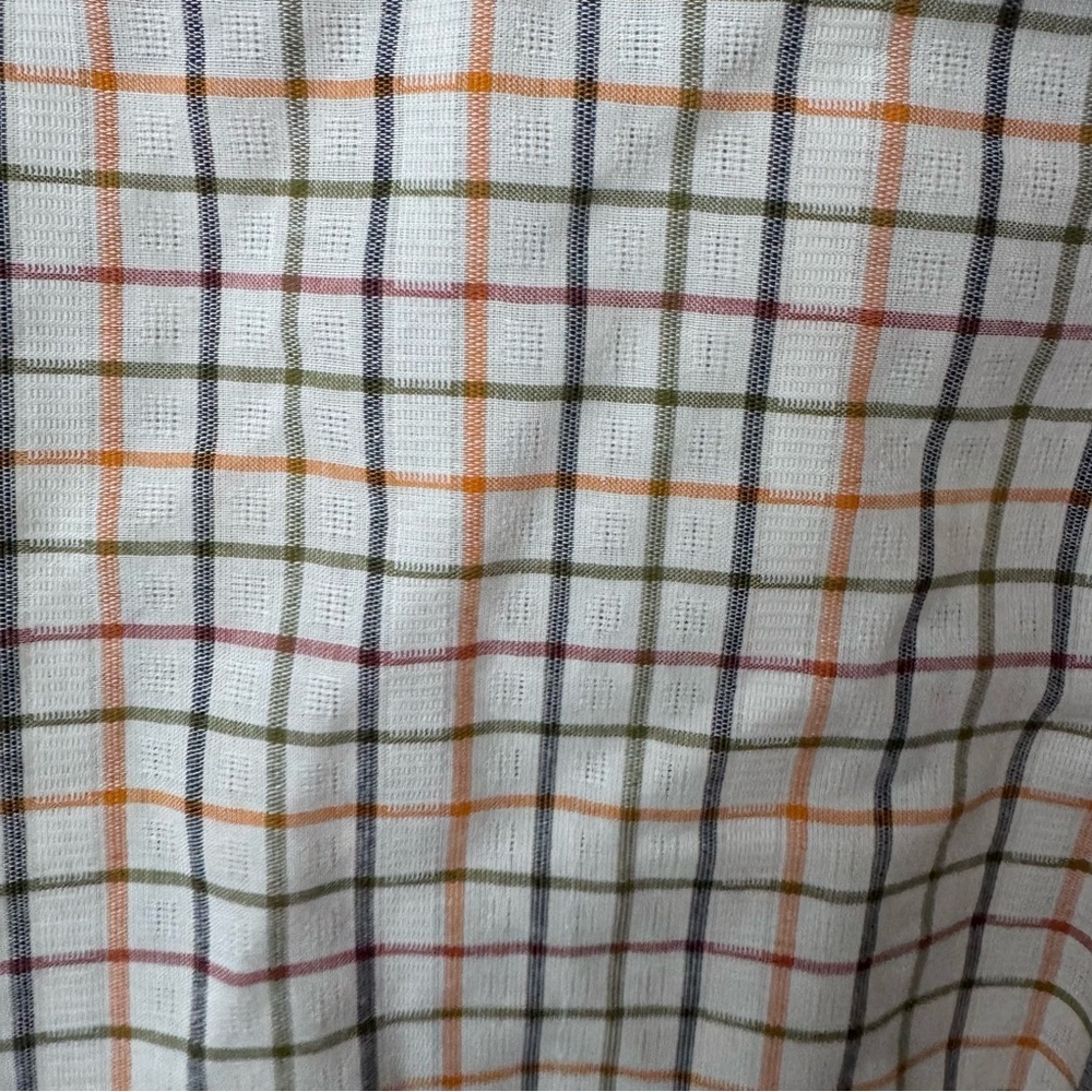 Loft plaid balloon sleeve blouse Size XS - Picture 7 of 7